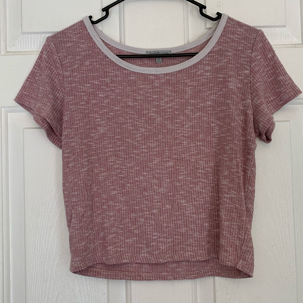 Ribbed Ringer Tee